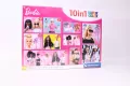 Clementoni. Puzzle 10w1. Super Kolor Barbie - tantis.pl