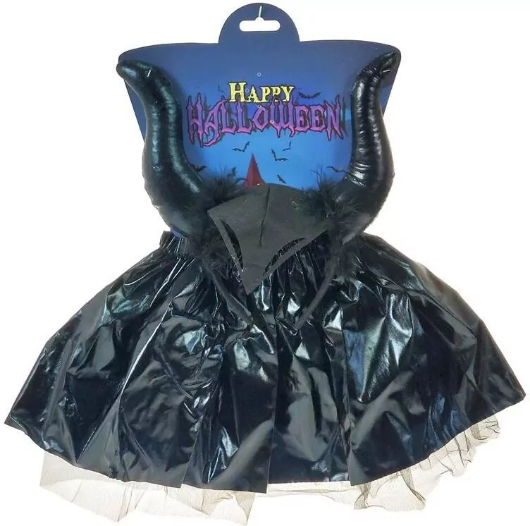 Zestaw czarownicy spódnica rogi - tantis.pl