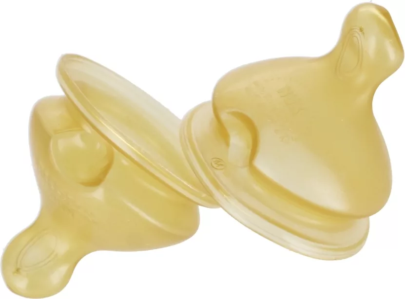 NUK MP Smoczek do butelki lateksowy 6-18m M First Choice+ op.2 szt. 10713242 - tantis.pl