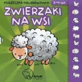 Zwierzaki na wsi. Książeczka-kolorowanka. 3-4 lat - tantis.pl