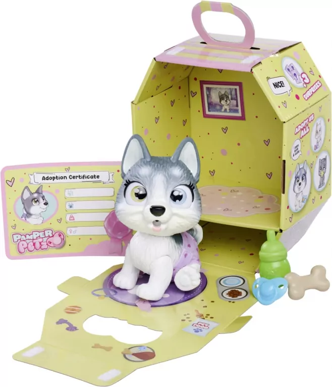 Simba. Figurka Pamper Petz Husky - tantis.pl