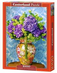 Castor. Puzzle 1000. Bouquet of Hydrangeas