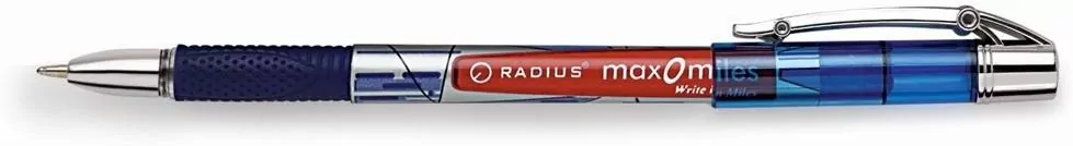 Długopis kulkowy MaxOmiles 0,7mm niebieski - tantis.pl