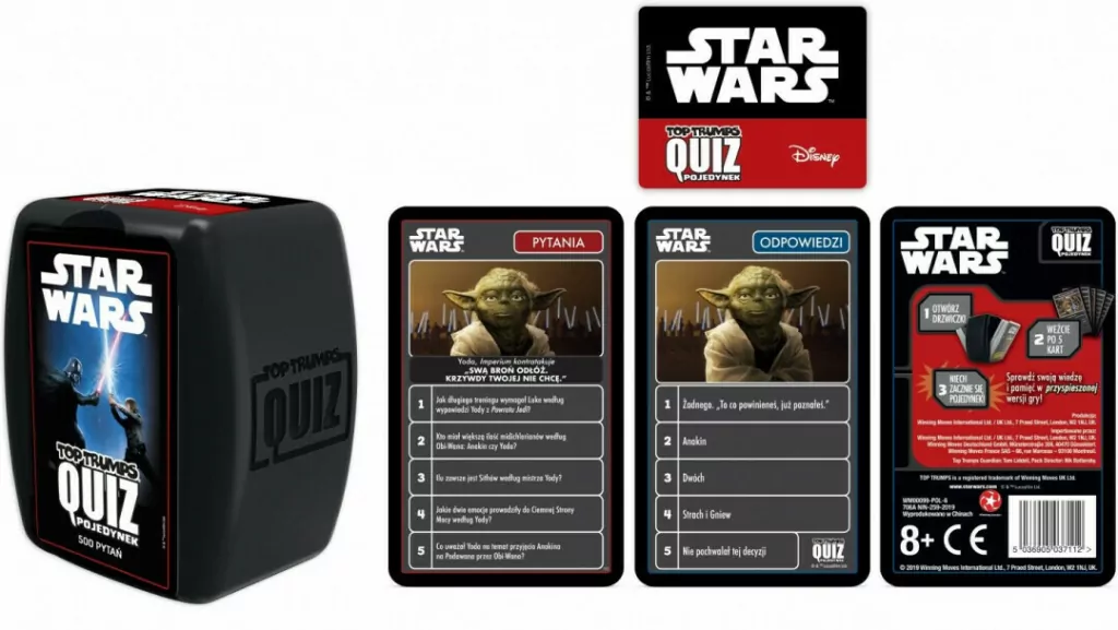 Top Trumps Quiz Star Wars - tantis.pl