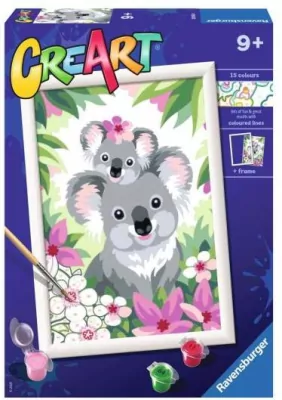 Malowanka CreArt dla dzieci. Słodkie koale