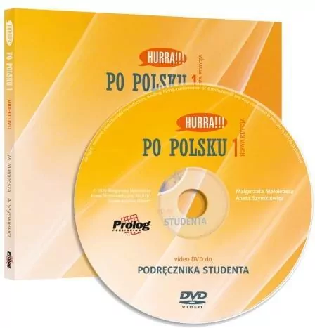 HURRA!!! DVD Video Po Polsku 1. Podręcznik studenta. Audiobook - tantis.pl
