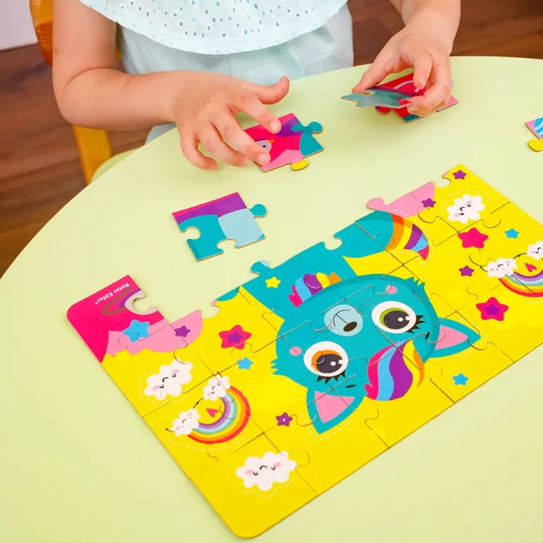 Puzzle edukacyjne - Bajkowy kot - tantis.pl