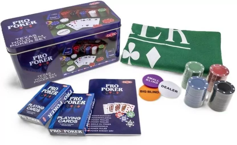 Poker Texas Hold em, w puszce - tantis.pl