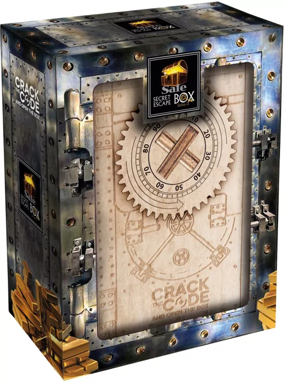Łamigłówka Escape Box Safe Secret poziom 3/4 - tantis.pl