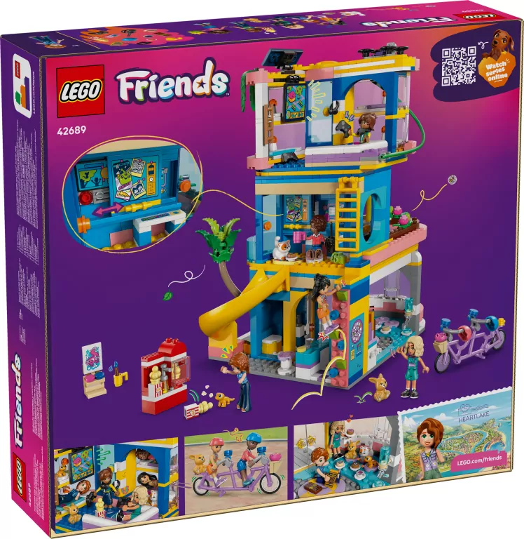 LEGO® Freinds.  Domek klubu przyjaciół 42689 - tantis.pl