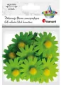 Filcowe dekoracje 3D kwiaty zielone 10szt - tantis.pl
