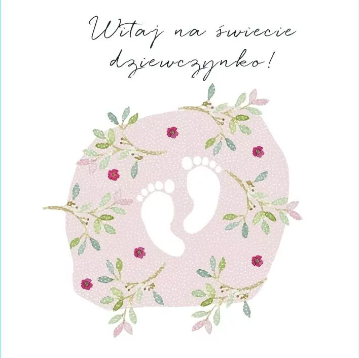 Karnet Swarovski kwadrat CL4513_PO Narodziny - tantis.pl