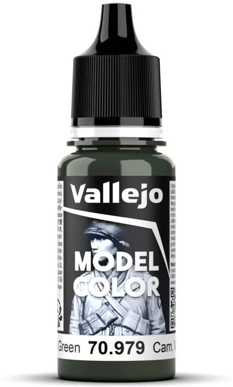 Vallejo: 70.979 - Model Color - Cam. Dark Green (18 ml) - tantis.pl