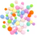 Pompony pluszowe. Rainbow - tantis.pl