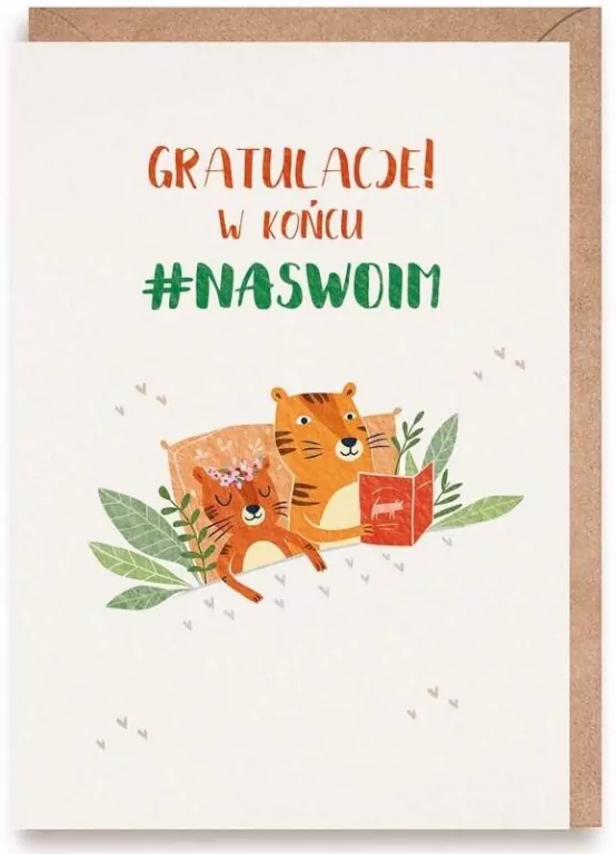 Kartka na parapetówkę W końcu na swoim, eko - tantis.pl