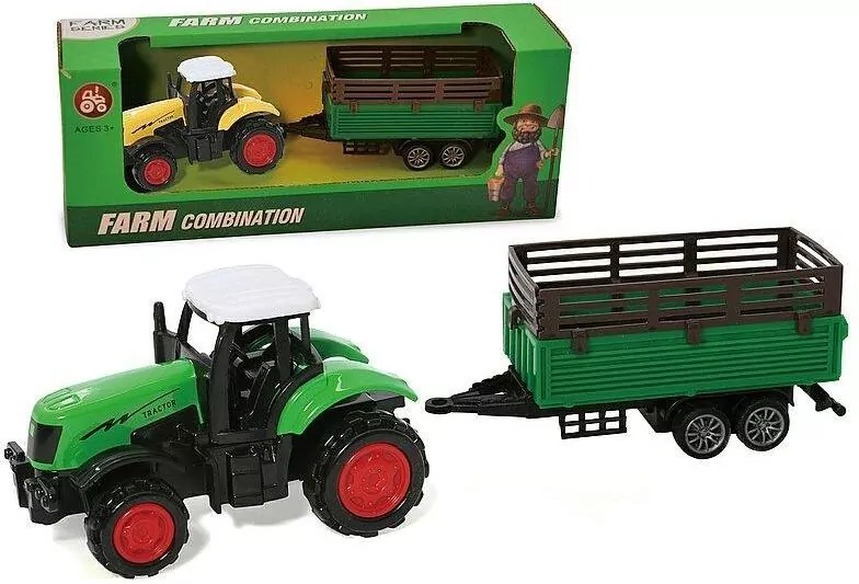 Traktor z przyczepą MIX - tantis.pl