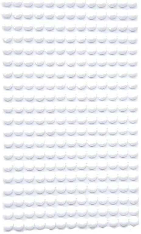 Kryształki samoprzylepne white 6mm 260szt - tantis.pl