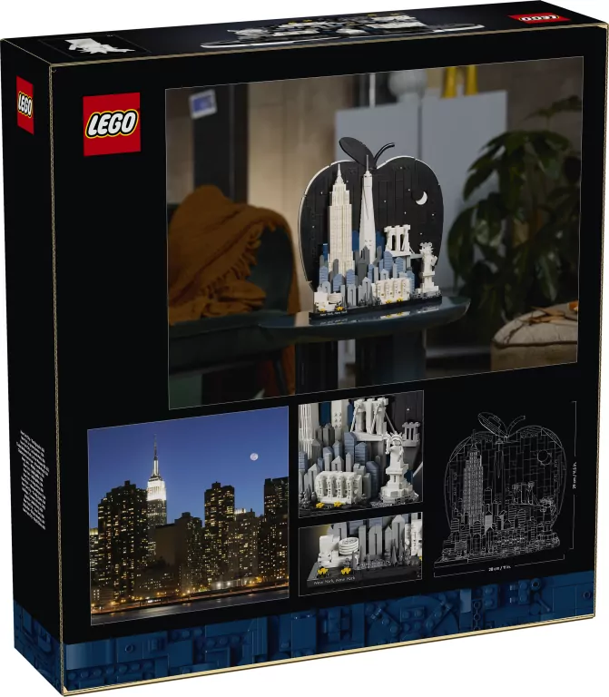 LEGO® Nowy Jork — Wielkie Jabłko 21066 - tantis.pl