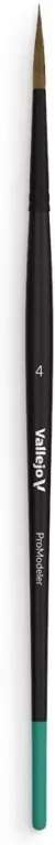 Vallejo: B01004 - Pro Modeler - Round Brush - Natural 4 - tantis.pl
