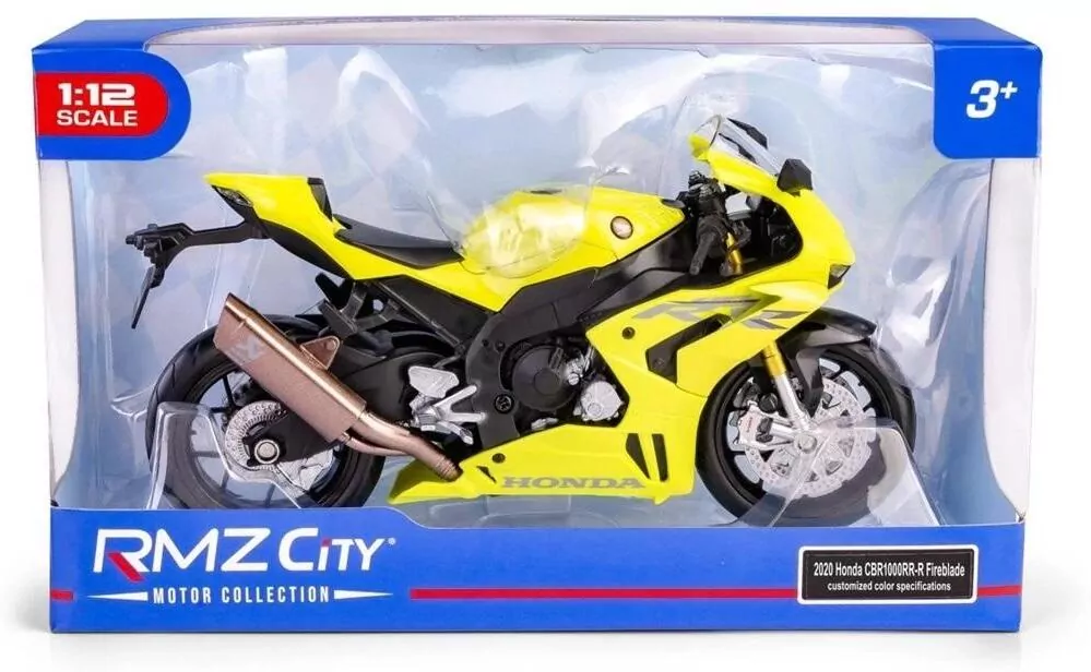RMZ 1:12 Honda CBR1000RR-R Fireblade 2020 żółty - tantis.pl