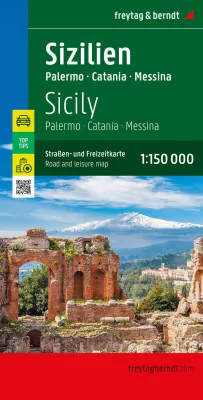 Mapa. Sycylia 1:150 000