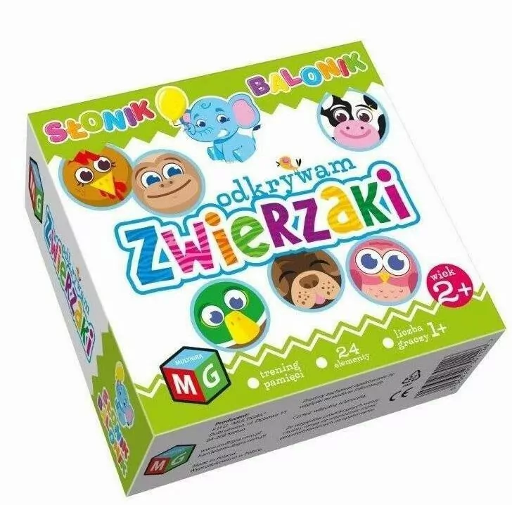 Odkrywam zwierzaki. Słonik Balonik - tantis.pl