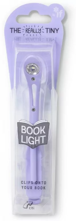 Lampka do książki liliowa - tantis.pl