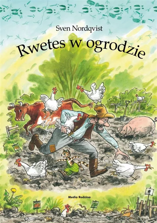 Rwetes w ogrodzie. Pettson i Findus - tantis.pl