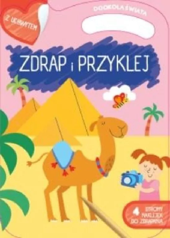 Zdrapywanki z rączką. Dookoła świata - tantis.pl