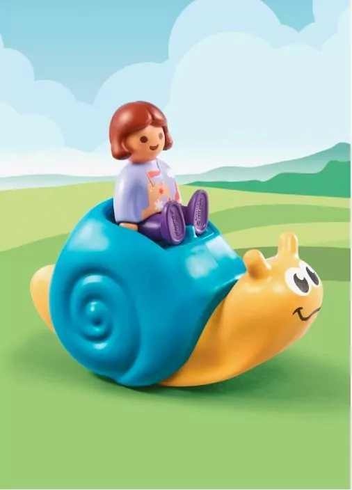 Huśtawka z funkcją grzechotki. 1.2.3. 71322 - tantis.pl