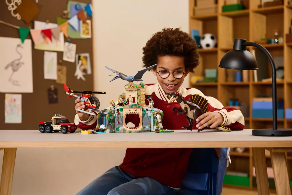 LEGO® Powietrzna misja z kecalkoatlem i spinozaurem 76976 - tantis.pl