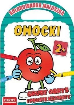 Owocki. Kolorowanka maluszka - tantis.pl