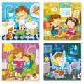 Puzzle 4w1. Mój dzień - tantis.pl