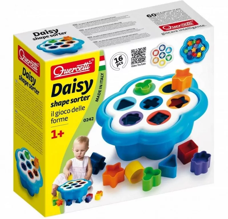 Quercetti. Daisy Sorter Kształtów - tantis.pl