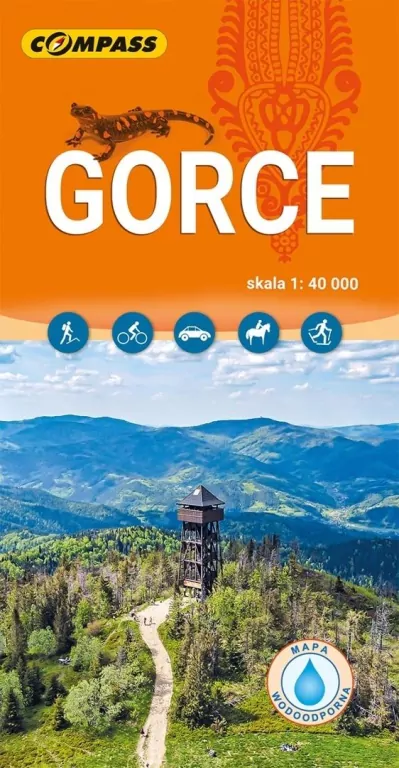 Mapa Turystyczna - Gorce 1:40 000 - tantis.pl
