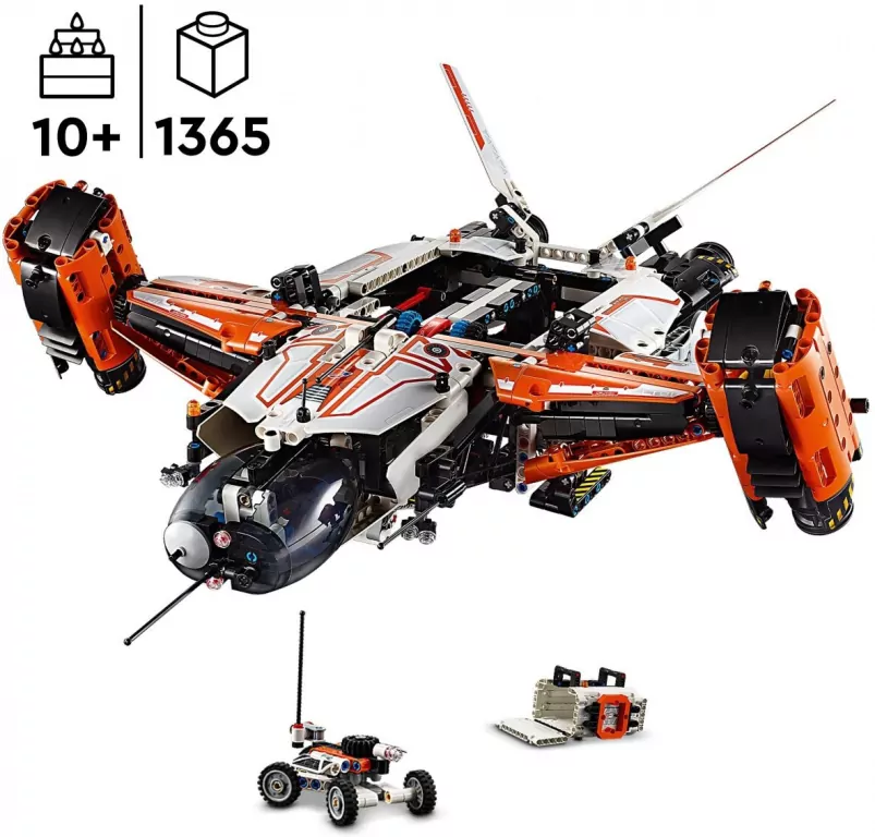 LEGO® Technic. Transportowy statek kosmiczny VTOL LT81. 42181 - tantis.pl
