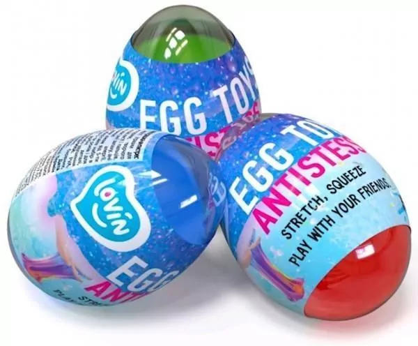 Glutek Egg Toys TM Lovin Crystal, mix - tantis.pl