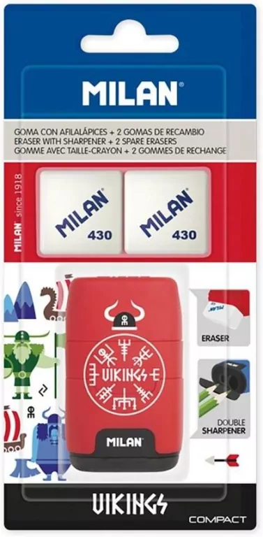 Temperówko-gumka. Compact Vickings - tantis.pl