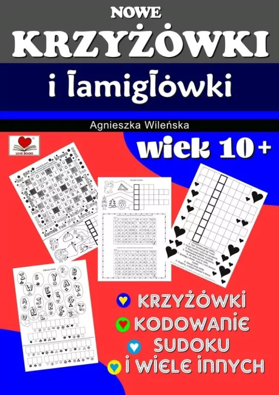 Nowe krzyżówki i łamigłówki wiek 10+ - tantis.pl
