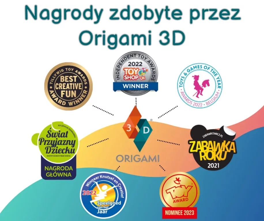 Origami 3D. Paw - tantis.pl