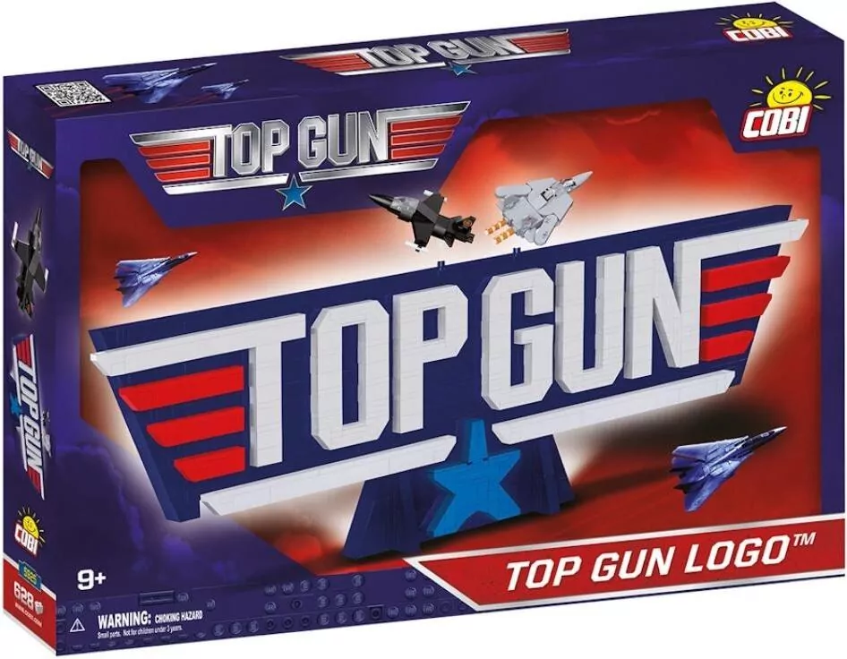 Top Gun - logo z klocków Cobi - tantis.pl