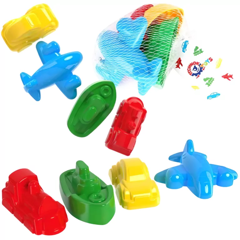 Pojazdy. Foremki do piasku - tantis.pl