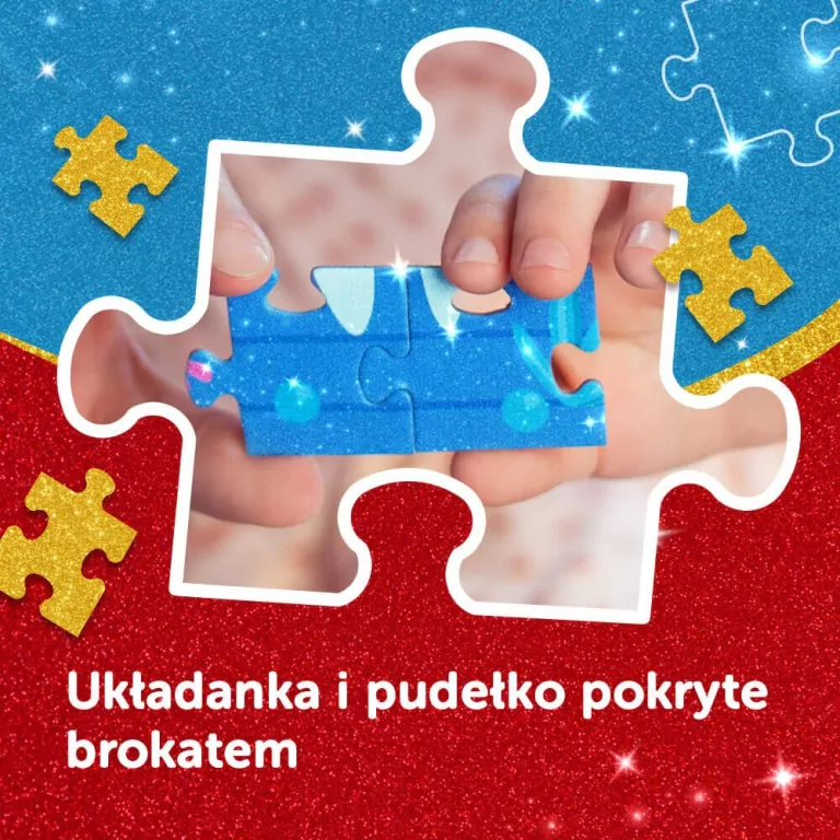Trefl. Puzzle 100. Glitter Brokatowa Gabby - tantis.pl