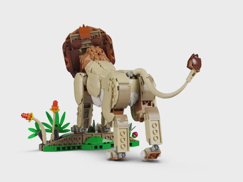 LEGO® Dzikie zwierzęta: Dumny lew 31386 - tantis.pl