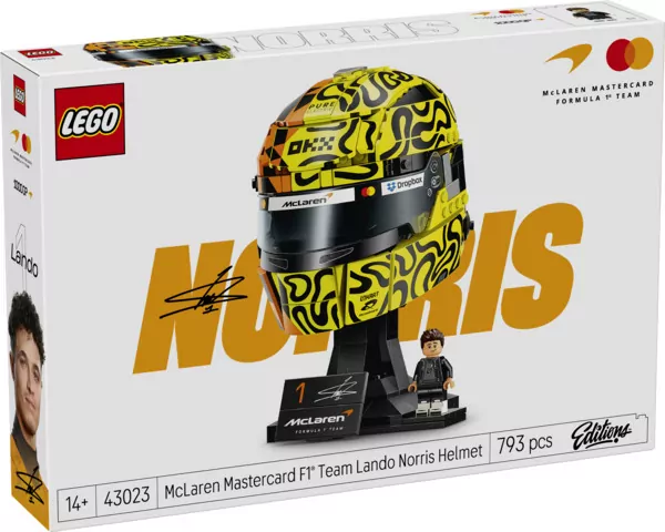 LEGO® Kask Lando Norris McLaren Mastercard F1® Team 43023 - tantis.pl