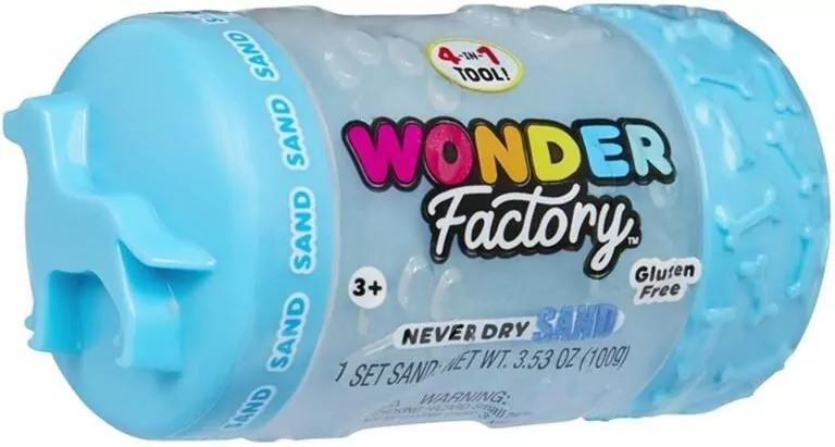 Wonder Factory Never Dry Sand Singles - Blue - tantis.pl