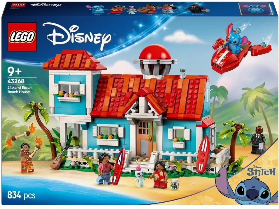 LEGO® Domek na plaży Lilo i Stitcha 43268 - tantis.pl