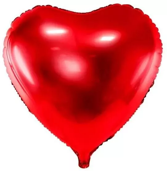 Balon foliowy Serce 61cm czerwony - tantis.pl