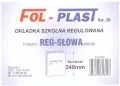 Okładka na podręcznik. Regulowana NR 20 - tantis.pl
