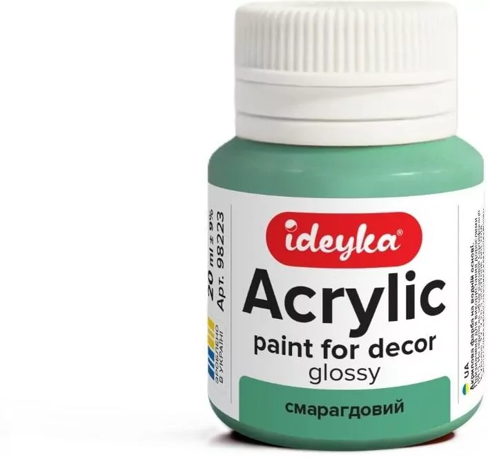 Farba akrylowa Szmaragd 20ml - tantis.pl